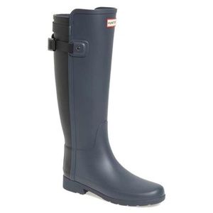Hunter Boots, Original Refined Back Strap, Size 6